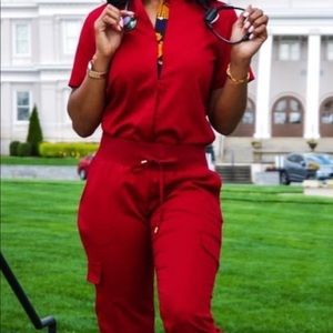 The Heritage Collection Collarless Button Down Scrub DOPE SCRUBS